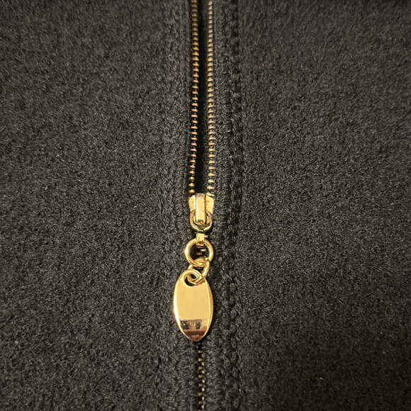 Beautiful 100% wool Eminent by Lisa zip front jacket/sweater size L - Picture 4 of 13